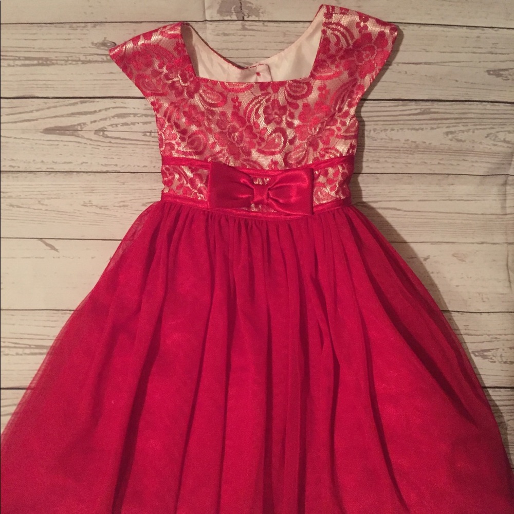Beautiful Girls Red Dress